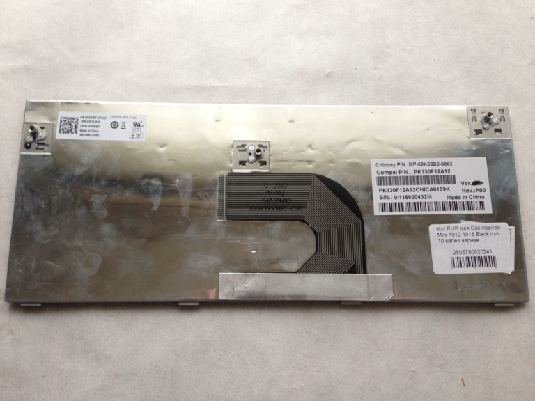 Клавиатура RUS для Dell Inspiron Mini 1012 1018 Black mini 10 черная