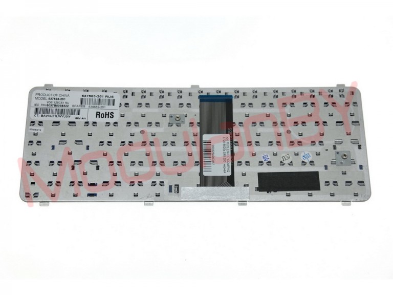 Клавиатура RUS для HP COMPAQ 6720 6520s 540 500 черная