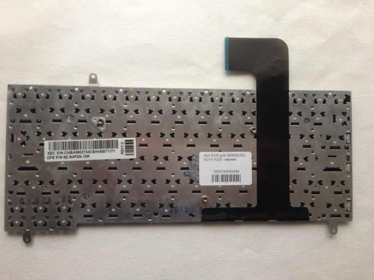 Клавиатура RUS для SAMSUNG N210 N220 черная