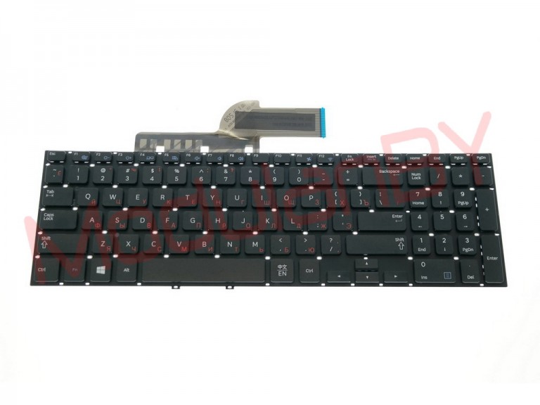 Клавиатура RUS для SAMSUNG NP300E5E NP350E5C NP350V5C NP550E5C NP355e5C NP550P5C NP355P5C NP355V5C