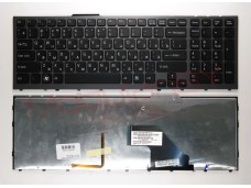 Клавиатура RUS для SONY VAIO VPC-F VPC-F11HGX VPCF11HGX VPC-F115FM VPCF115FM ЧЁРНАЯ