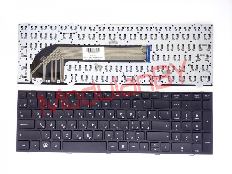 Клавиатура RUS для HP Probook 4540s 4545s рамка