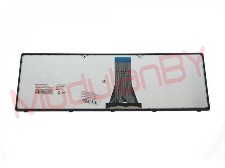 Клавиатура RUS для Lenovo LENOVO G500S G505S S510 Z510 S500 Z505 черная в черной рамке