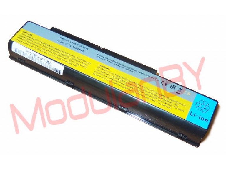 АКБ 121TM030A для Lenovo IdeaPad Y710 / Y730 / Y530 / Y510 11,1V 4400mAh