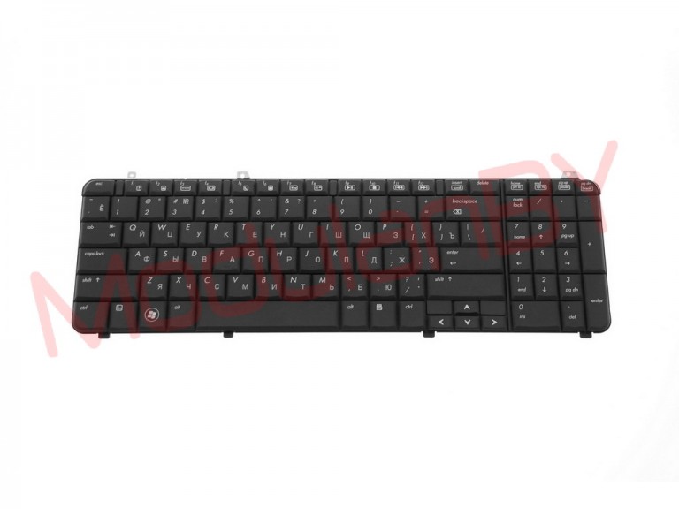 Клавиатура RUS для HP DV6-1000,2000 черная