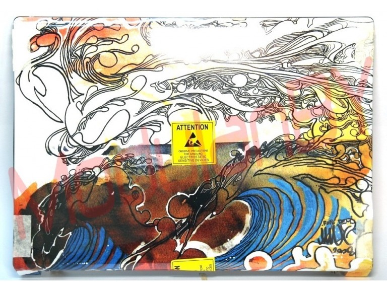 Studio 1735 1737 DELL верхняя крышкa ноутбука в сборе AB