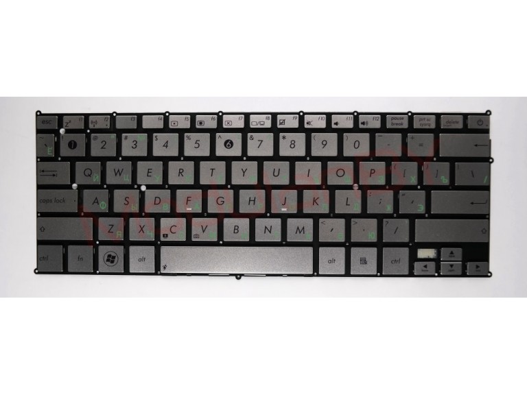 Клавиатура RUS для ASUS UX21 UX21A silver