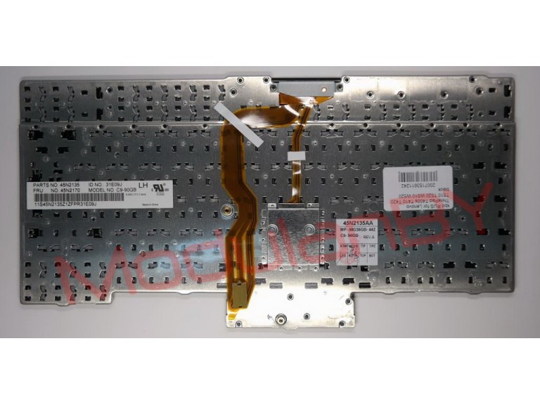 Клавиатура RUS для Lenovo ThinkPad T400s T410 T420 T510 T520 W510 W520 black с трэкпоинтом