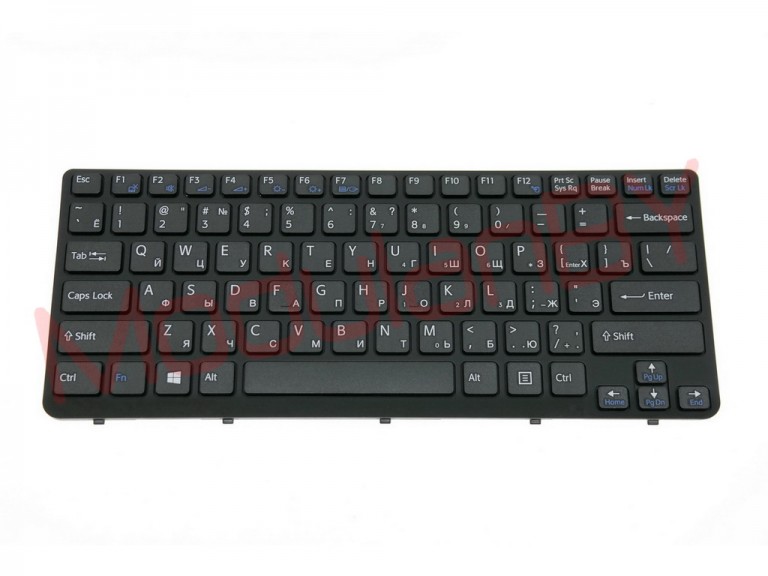 Клавиатура RUS для SONY Vaio SVE14 Black