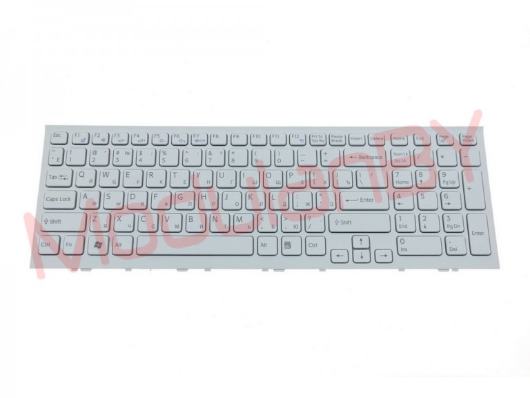 Клавиатура RUS для Sony Vaio VPC-EH , pcg-71812V White
