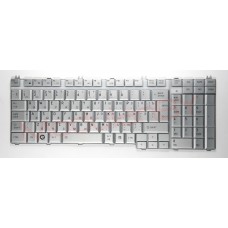 Клавиатура RUS для TOSHIBA Satellite A500 , A505 , WHITE A505D F501 L350 , L355 , L350D , L355D L500