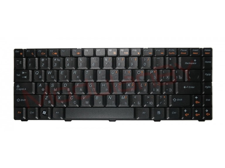 Клавиатура RUS для Lenovo B450 black Engrave RU