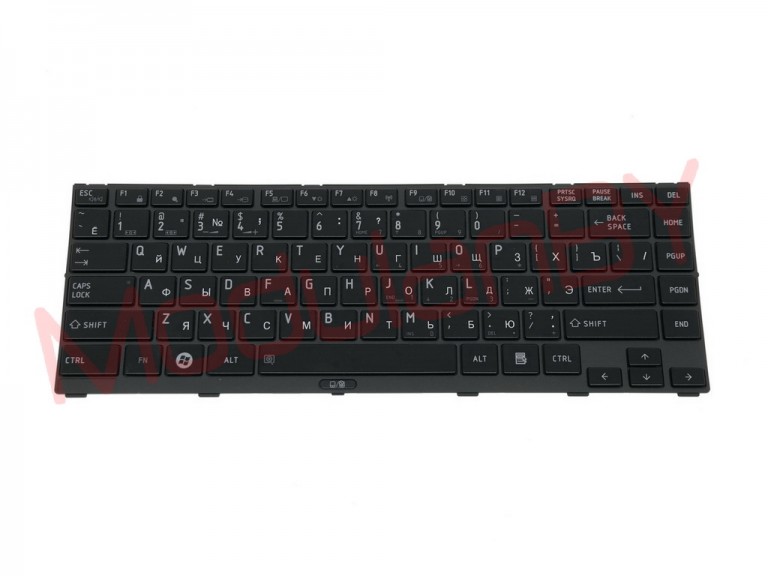 Клавиатура RUS для Toshiba R800 R801 R830 R850 M600 M640 рамка