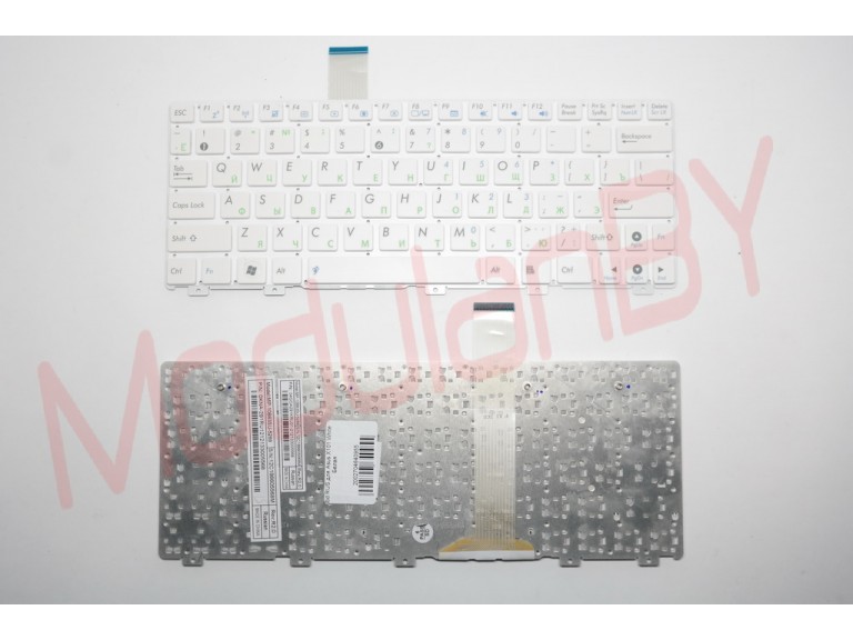 Клавиатура RUS для Asus X101 White Белая