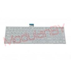 Клавиатура RUS для TOSHIBA Satellite L50 белая в рамке