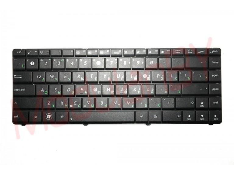Клавиатура RUS для Asus N43 N82 n82j n82jg n82jq n82jv n43sl p42f p42jc p43e p43sj