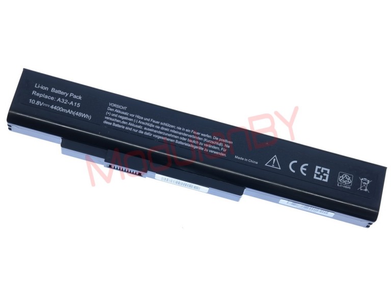 АКБ A32-A15 для MSI A6400CR640 CX640MX Medion Akoya P6633 A41-A15 10,8V 4400mAh black