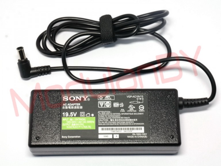 Блок питания SONY 19.5V 4,7A 90W 3PIN 6,5x4,4 original CE