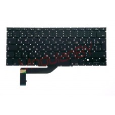 Клавиатура RUS для Apple MacBook Pro 15" A1398 черная , большая клавиша ввода