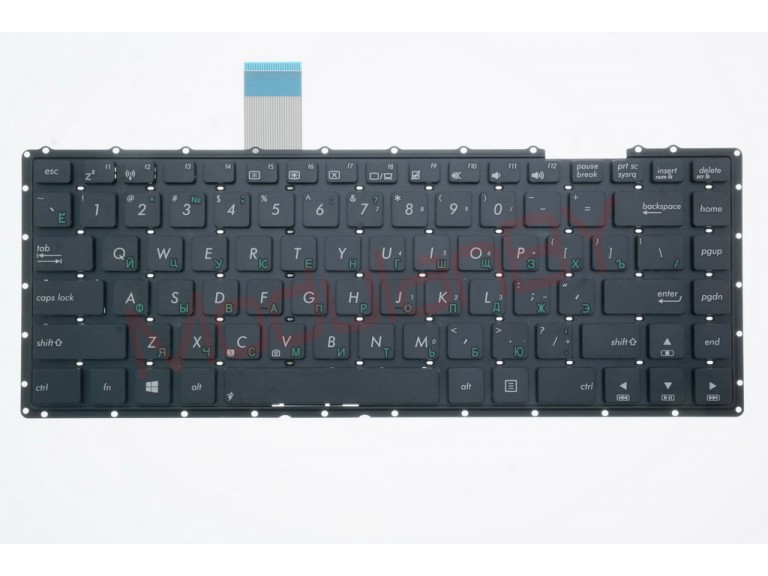 Клавиатура RUS для Asus X450 черная под рамку