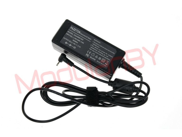 Блок питания PAZETON для ноутбука EXA0901XH (19V 2.1 40W; 2.5X0.7; AC 3 PIN) +AC cable