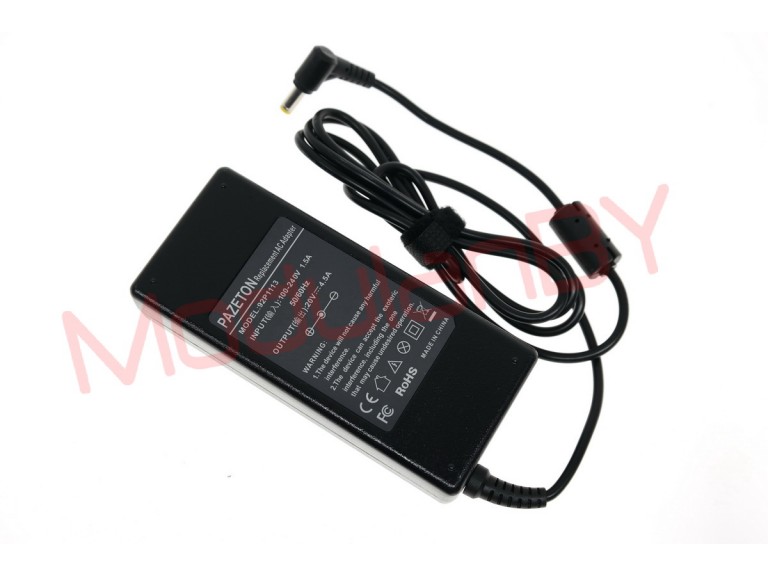 Блок питания PAZETON для ноутбука 92P1113 (20V 4.5A 90W; DC 5,5X2,5; AC 3 PIN)+AC cable