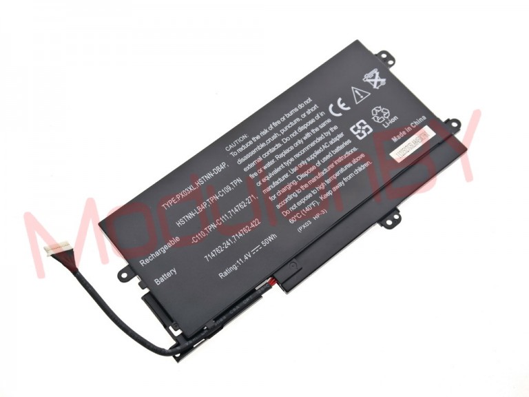 АКБ PX03XL HSTNN-DB4P для HP ENVY 14-K 11,4V 50Wh Li-Po