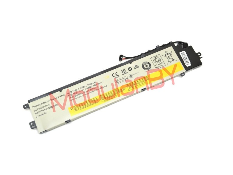 АКБ L13M4P01 для LENOVO Y40-70 Y40-80 7,4V 6600mAh