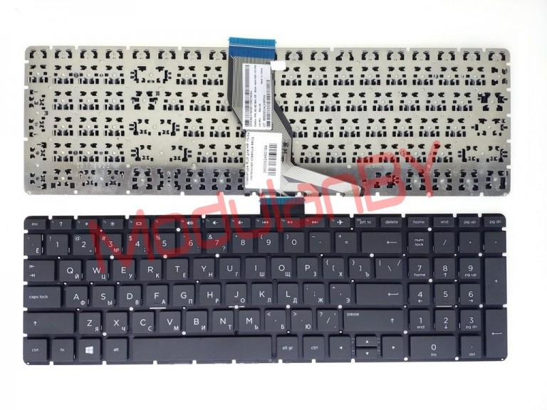 Клавиатура RUS для HP 15-bs 15-bw 250G6 17G-BR маленькая клавиша ввод