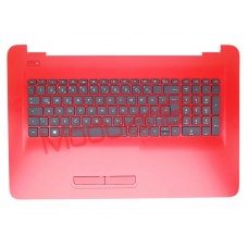 HP PAVILION HP 17-X 17-Y палмрест с тачпадом красный C cover