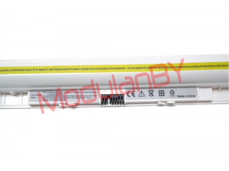 АКБ L12S4E01 для LENOVO G50-70 G400s G500s 14,4V 2200mAh белая