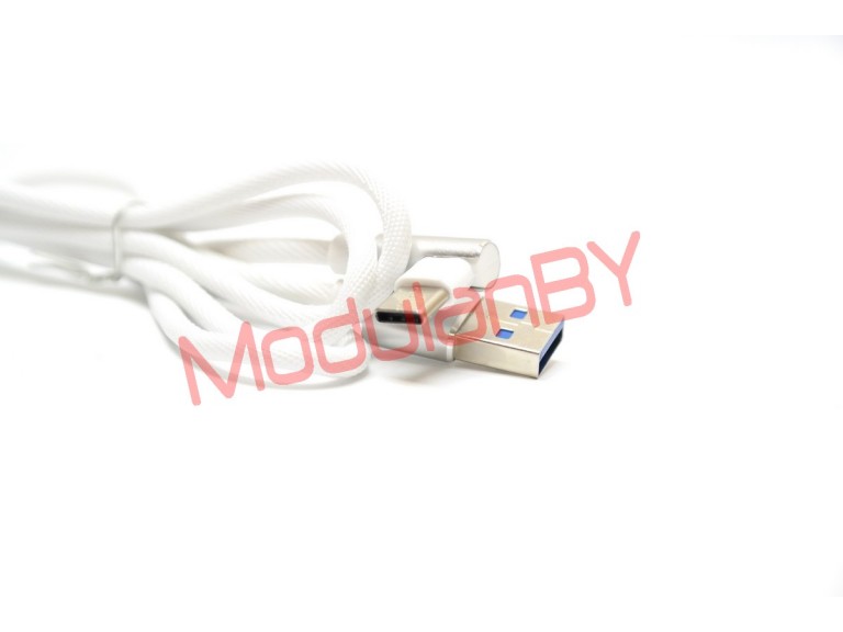USB data cables USB-TYPE C 1 m 90 градусов белый
