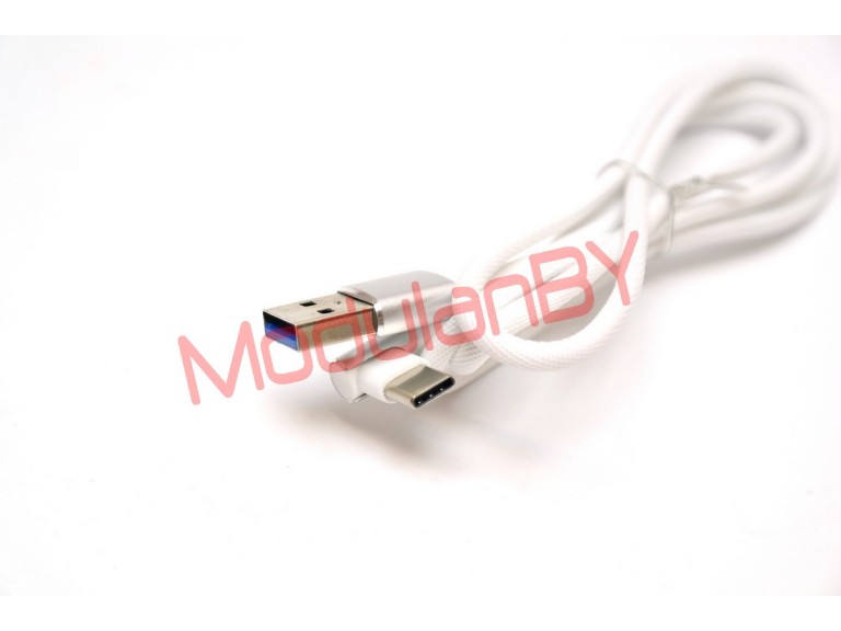 USB data cables USB-TYPE C 1 m 90 градусов белый