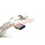 USB data cables USB-micro USB 1 m 90 градусов белый