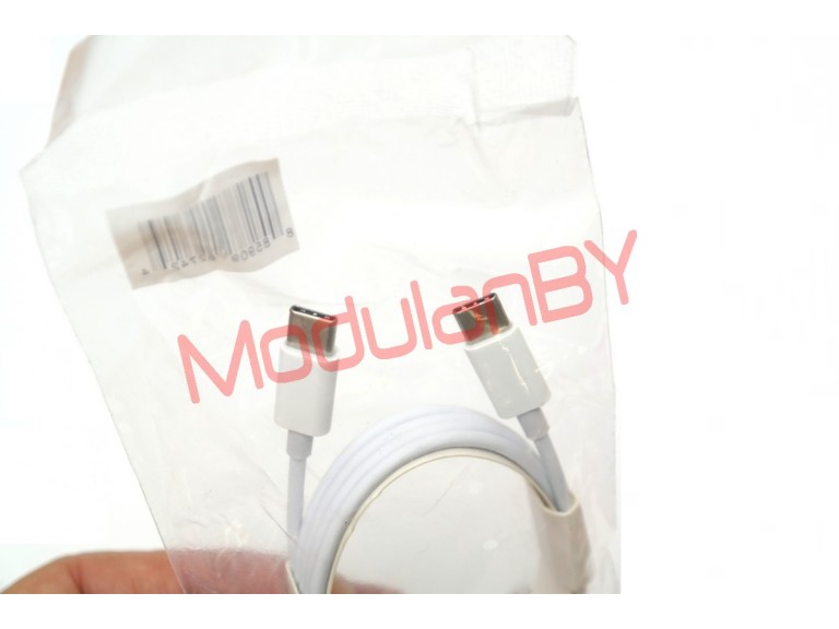 USB data cables TYPE C-TYPE C 1 m Белый