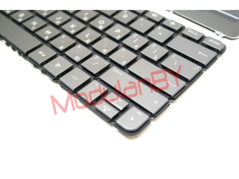 Клавиатура RUS для HP Pavilion X360 13-4000 коричневые кнопки без рамки