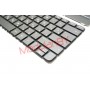 Клавиатура RUS для HP Pavilion X360 13-4000 коричневые кнопки без рамки