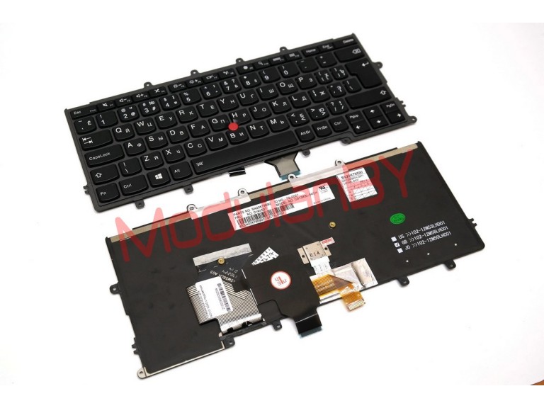Клавиатура RUS для LENOVO X240 с подсветкой и трэкпоинтом