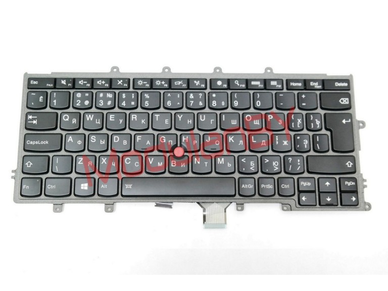 Клавиатура RUS для LENOVO X240 с подсветкой и трэкпоинтом