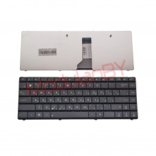 Клавиатура RUS для Asus X43B X43BR X43BY X43U K43BY K43U X43BE K43BE K43T на 2 болта