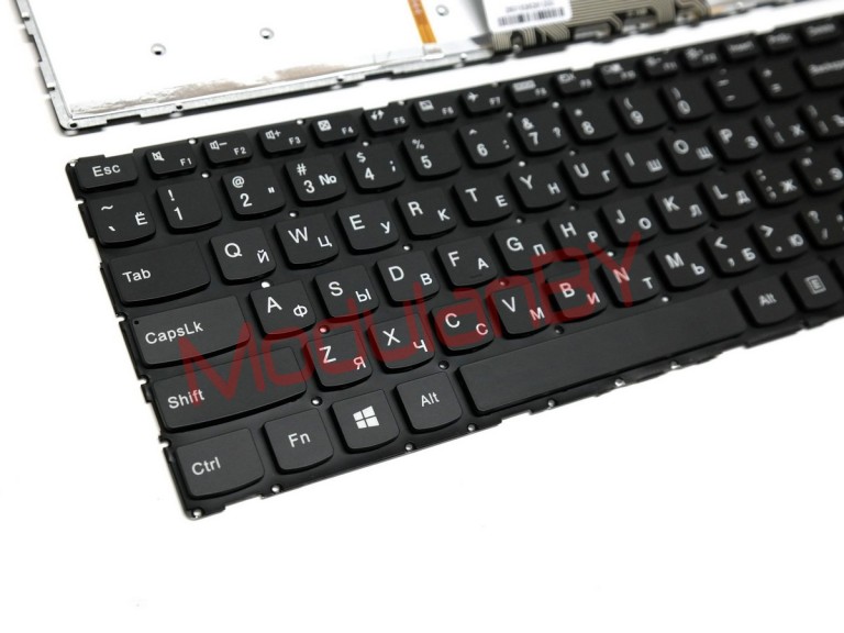 Клавиатура RUS для Lenovo Yoga 500-15 с подсветкой