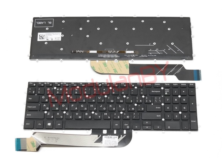 Клавиатура Dell Inspiron 15 Gaming 15-7566 15 5567 5565 17-7778 17-7779 03NVJK с подсветкой