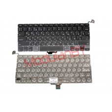 Клавиатура RUS для Apple MacBook Pro 13 A1278 черная , малая клавиша ввод