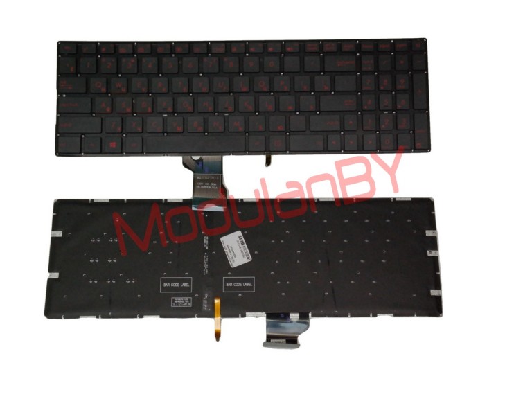 Клавиатура RUS для Asus GL502 GL702 с подсветкой