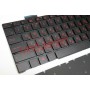Клавиатура RUS для Asus G551 G771 GL552 GL752 черная подсветка красная