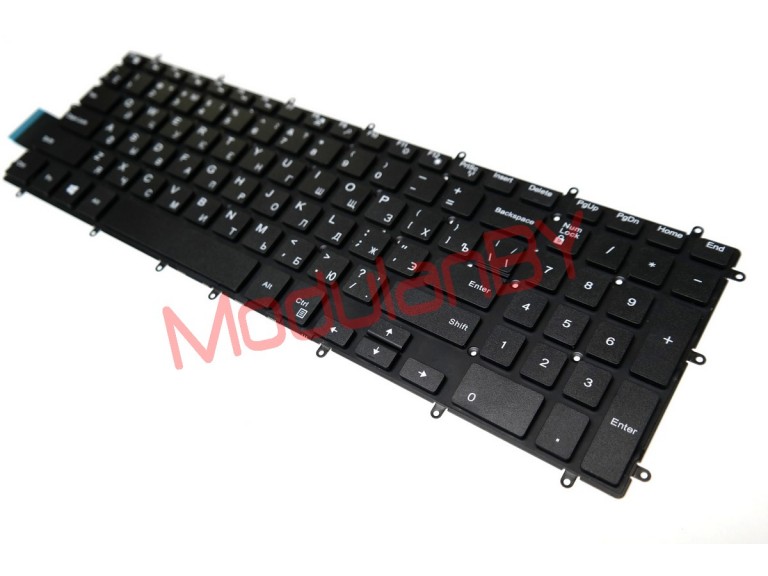 Клавиатура RUS для for Dell G3 15 5565 , G3-3579 3779 G5 5587 G7 7588 , Черная