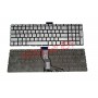 Клавиатура RUS для HP 15-bs 250G6 17G-BR small enter Серебристая