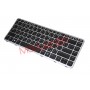 Клавиатура RUS для HP EliteBook Folio 1040 G1 , 1040 G2 , Черная , с подсветкой