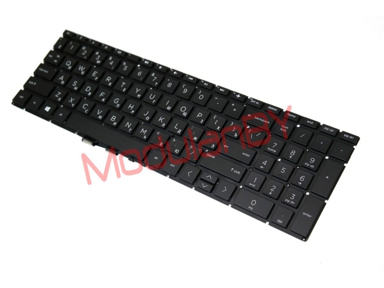 Клавиатура RU для HP 15-DA 15-dw 250 G7 Pavilion Gaming 15-ec черная