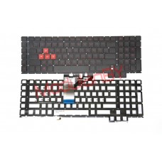 Клавиатура RUS для HP OMEN 17-AN с красной подсветкой